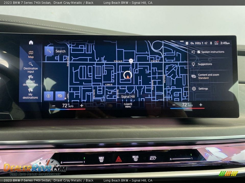 Navigation of 2023 BMW 7 Series 740i Sedan Photo #19