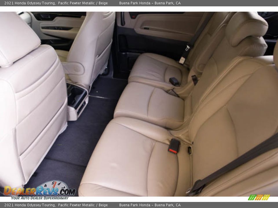Rear Seat of 2021 Honda Odyssey Touring Photo #25