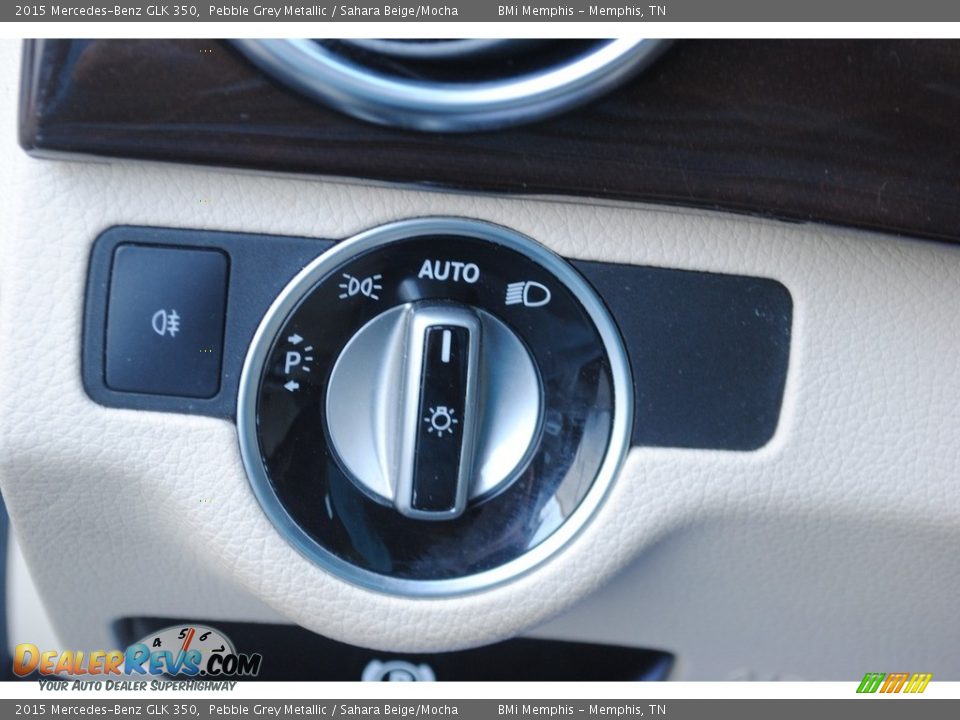 2015 Mercedes-Benz GLK 350 Pebble Grey Metallic / Sahara Beige/Mocha Photo #15