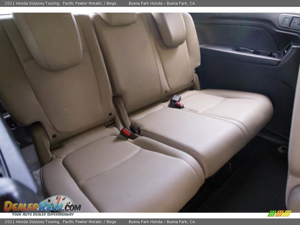 Rear Seat of 2021 Honda Odyssey Touring Photo #26
