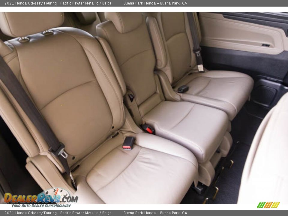 Rear Seat of 2021 Honda Odyssey Touring Photo #28