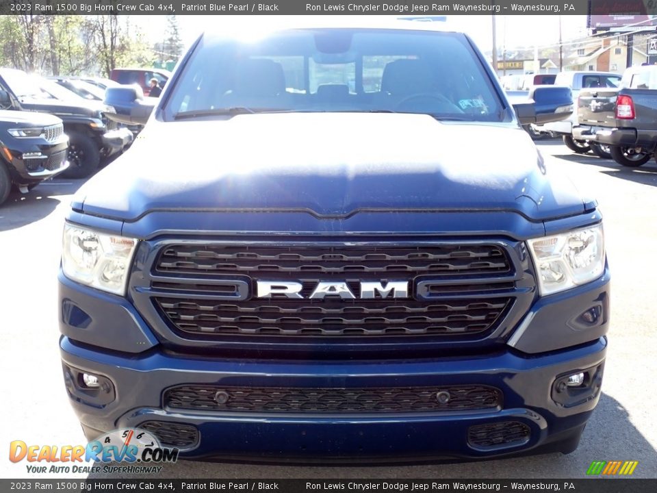 2023 Ram 1500 Big Horn Crew Cab 4x4 Patriot Blue Pearl / Black Photo #9