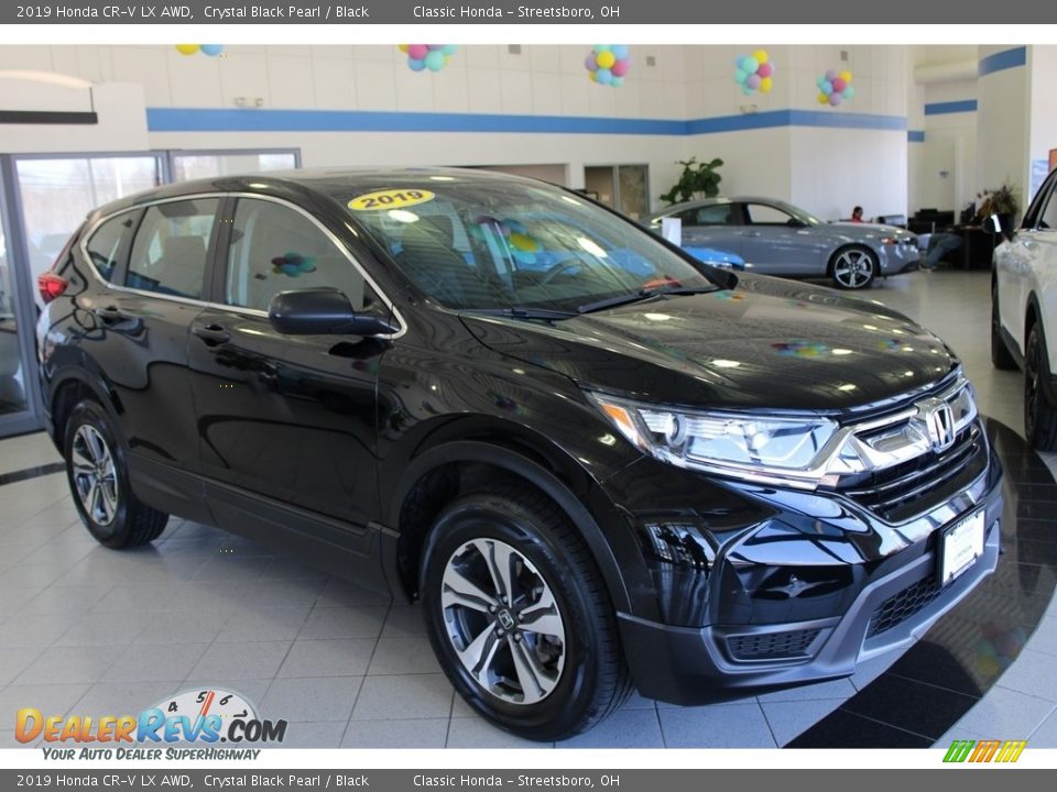 2019 Honda CR-V LX AWD Crystal Black Pearl / Black Photo #3