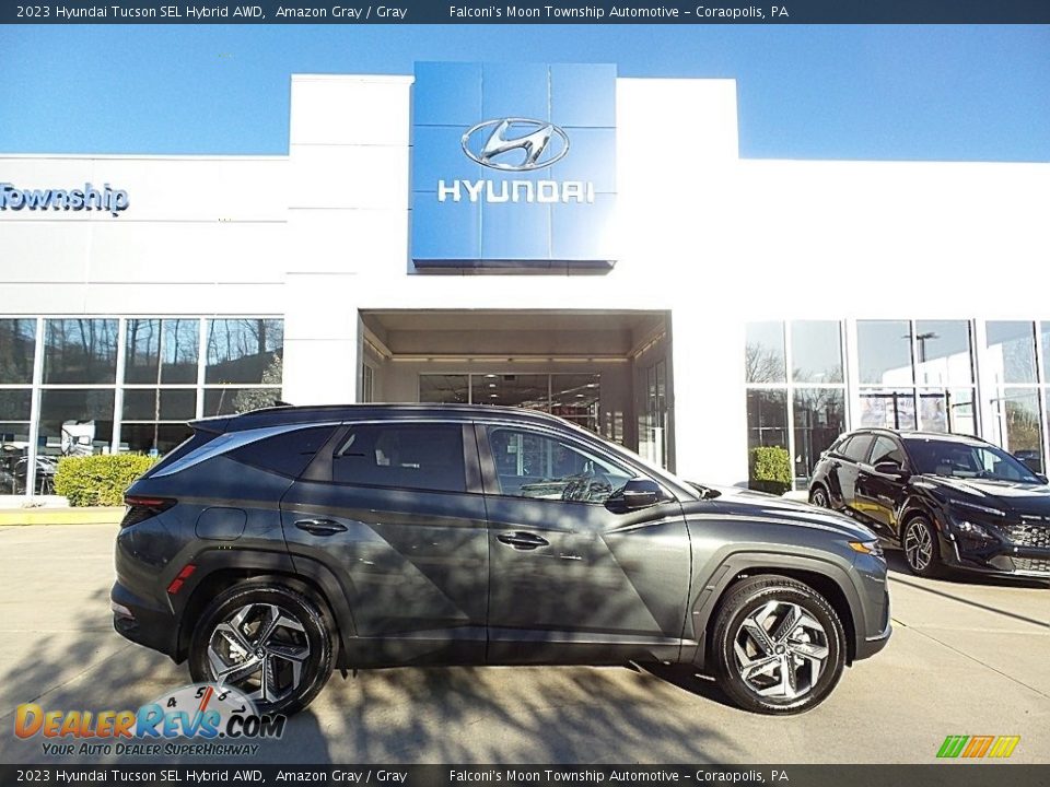 2023 Hyundai Tucson SEL Hybrid AWD Amazon Gray / Gray Photo #1