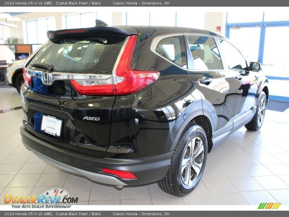 2019 Honda CR-V LX AWD Crystal Black Pearl / Black Photo #7