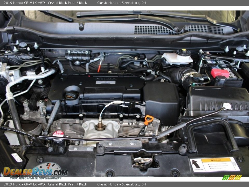 2019 Honda CR-V LX AWD Crystal Black Pearl / Black Photo #13