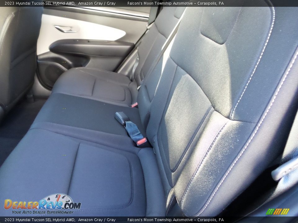 2023 Hyundai Tucson SEL Hybrid AWD Amazon Gray / Gray Photo #11