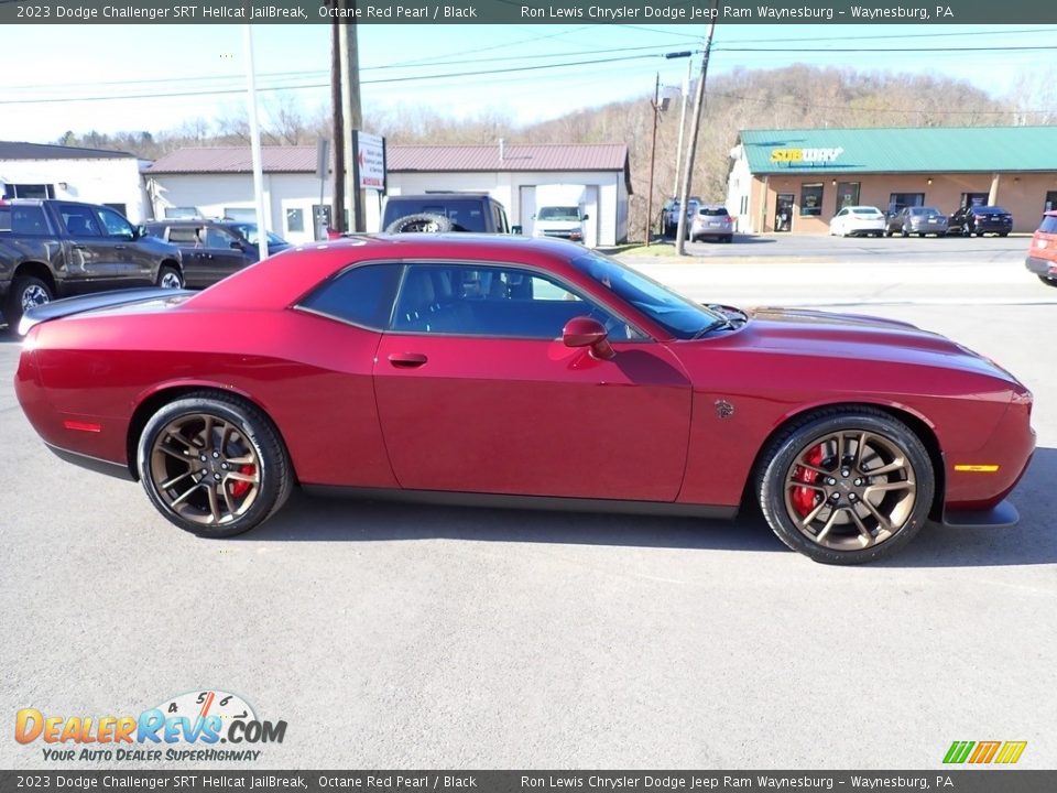 Octane Red Pearl 2023 Dodge Challenger SRT Hellcat JailBreak Photo #7