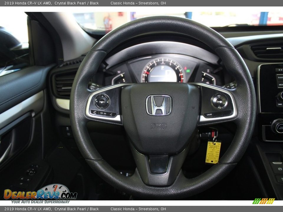 2019 Honda CR-V LX AWD Crystal Black Pearl / Black Photo #29