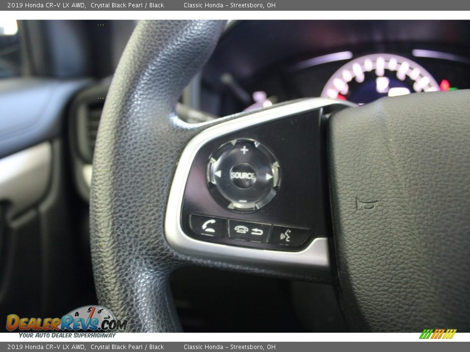2019 Honda CR-V LX AWD Crystal Black Pearl / Black Photo #30
