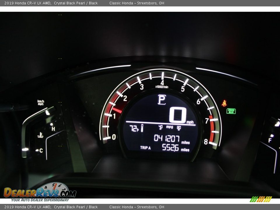 2019 Honda CR-V LX AWD Crystal Black Pearl / Black Photo #31