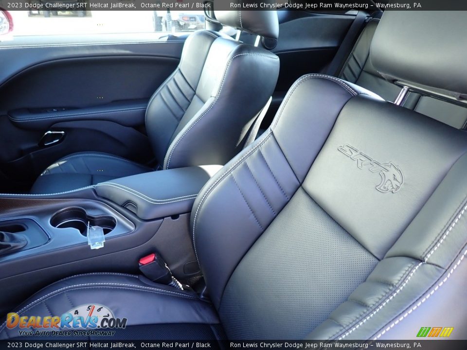 Front Seat of 2023 Dodge Challenger SRT Hellcat JailBreak Photo #11