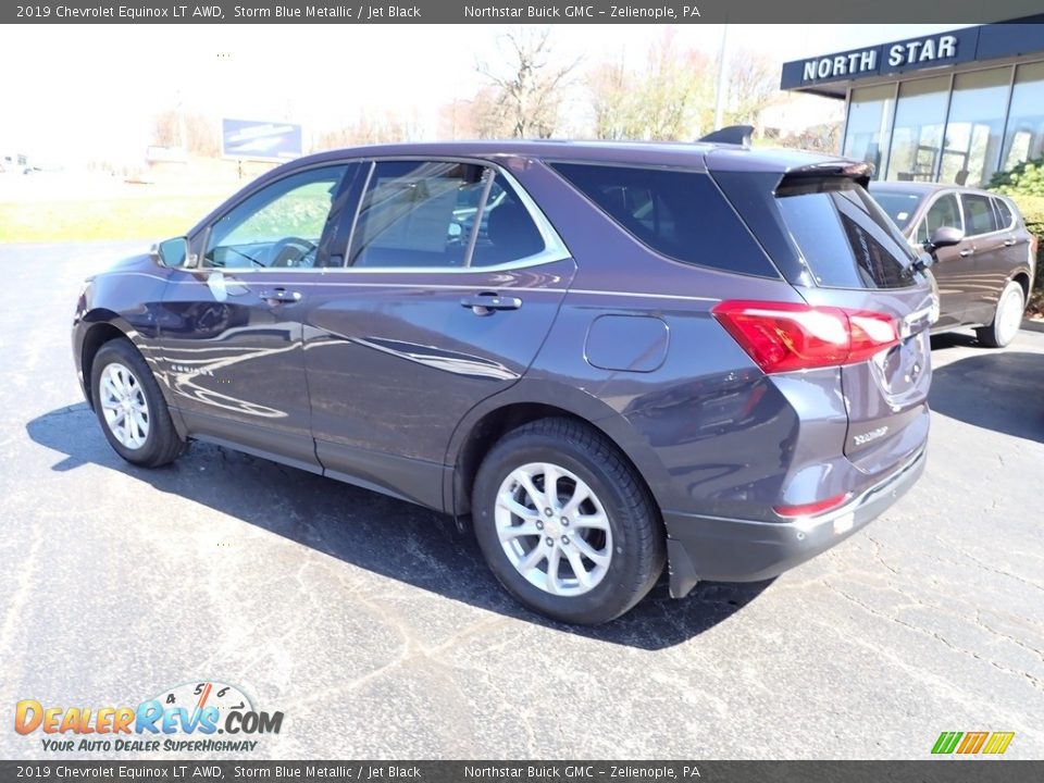 2019 Chevrolet Equinox LT AWD Storm Blue Metallic / Jet Black Photo #3