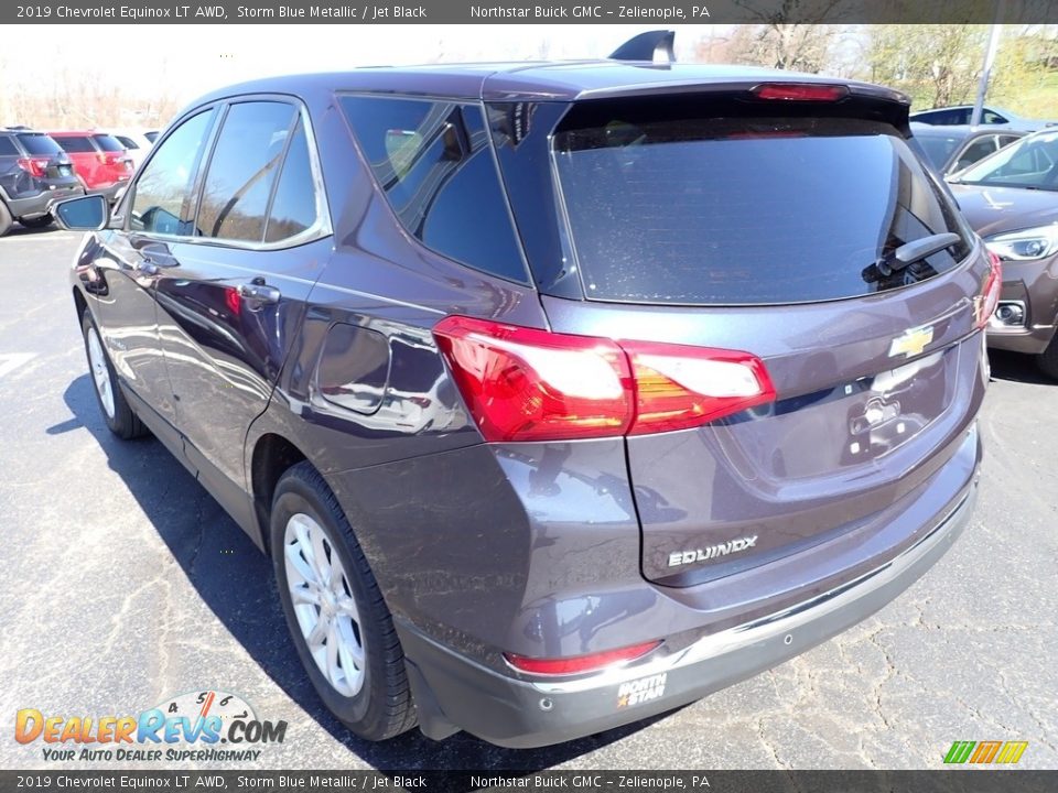 2019 Chevrolet Equinox LT AWD Storm Blue Metallic / Jet Black Photo #4
