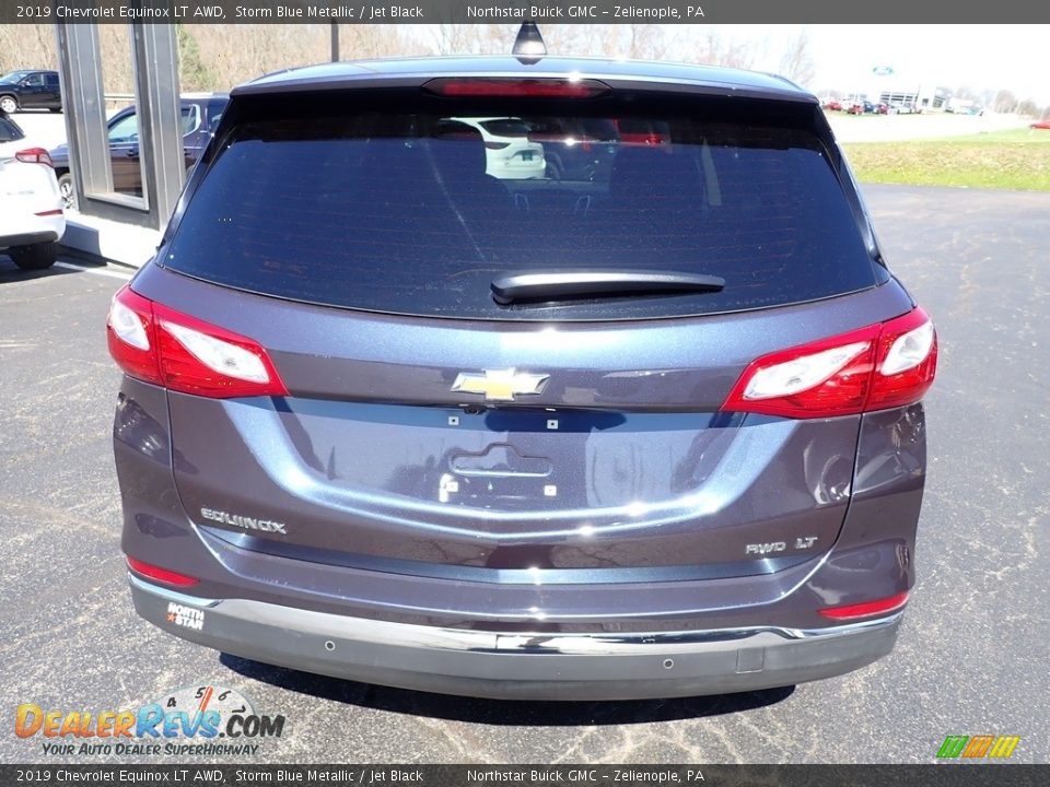 2019 Chevrolet Equinox LT AWD Storm Blue Metallic / Jet Black Photo #5