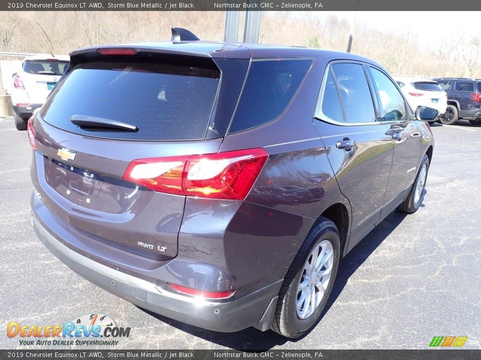 2019 Chevrolet Equinox LT AWD Storm Blue Metallic / Jet Black Photo #6