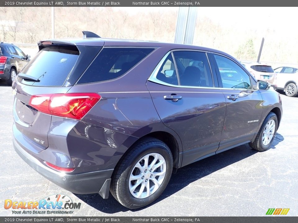 2019 Chevrolet Equinox LT AWD Storm Blue Metallic / Jet Black Photo #7