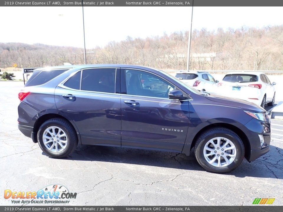 2019 Chevrolet Equinox LT AWD Storm Blue Metallic / Jet Black Photo #8