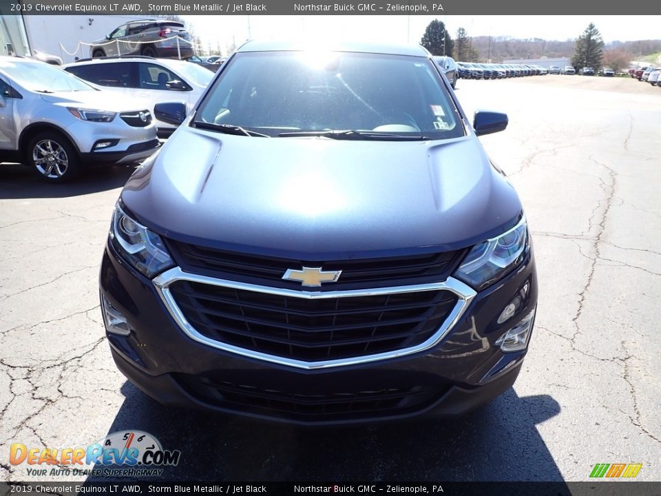 2019 Chevrolet Equinox LT AWD Storm Blue Metallic / Jet Black Photo #11