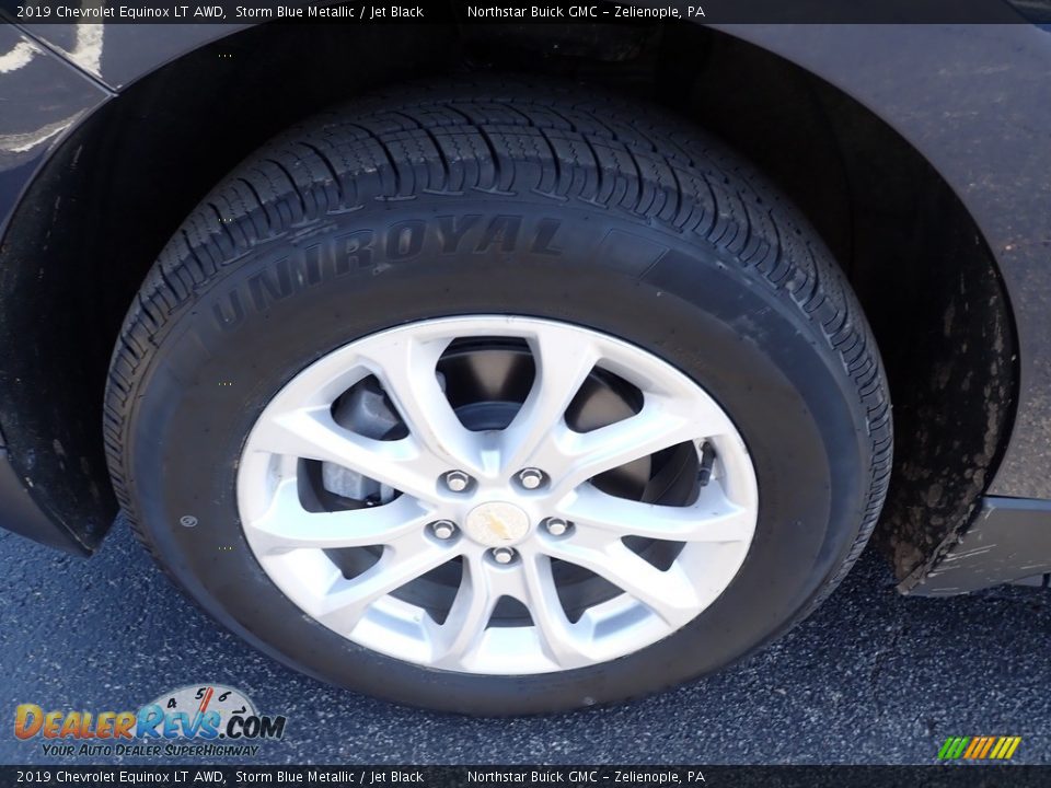2019 Chevrolet Equinox LT AWD Storm Blue Metallic / Jet Black Photo #13