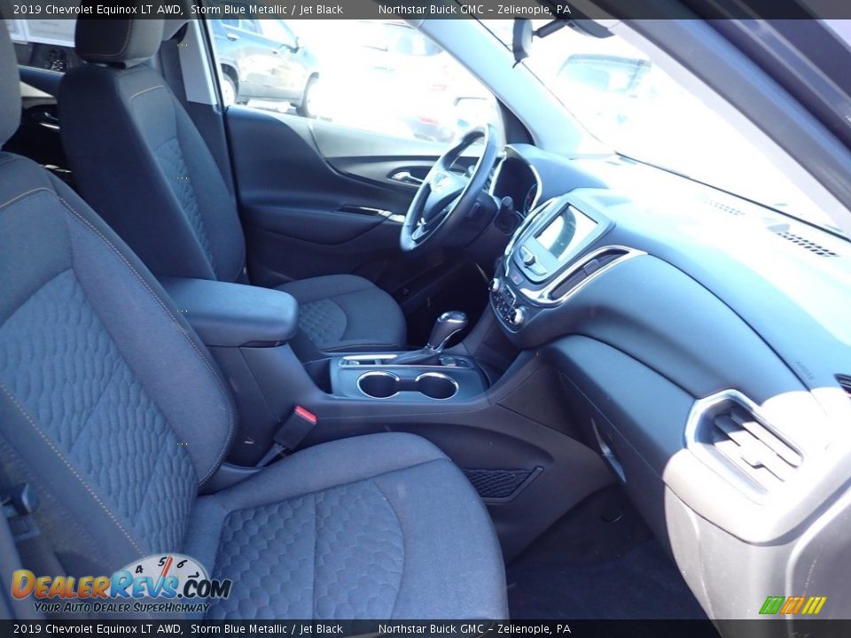 2019 Chevrolet Equinox LT AWD Storm Blue Metallic / Jet Black Photo #15