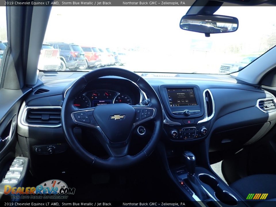 2019 Chevrolet Equinox LT AWD Storm Blue Metallic / Jet Black Photo #19