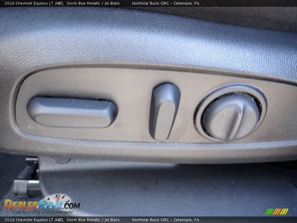 2019 Chevrolet Equinox LT AWD Storm Blue Metallic / Jet Black Photo #22