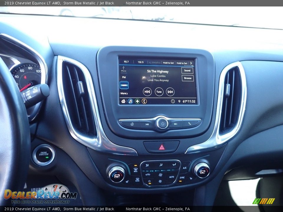 2019 Chevrolet Equinox LT AWD Storm Blue Metallic / Jet Black Photo #24