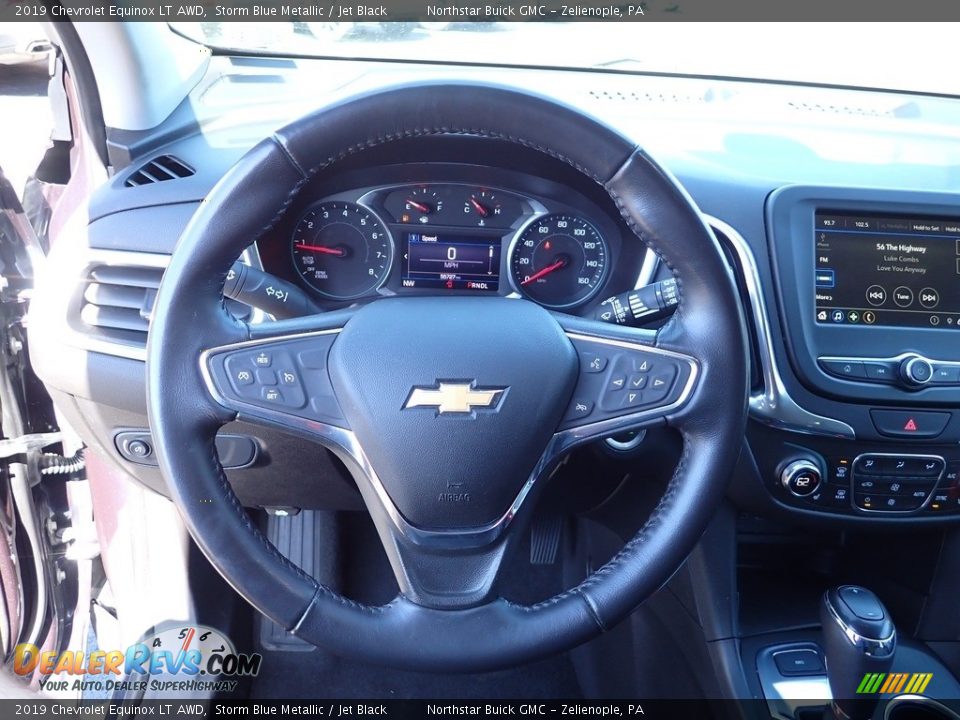 2019 Chevrolet Equinox LT AWD Storm Blue Metallic / Jet Black Photo #28