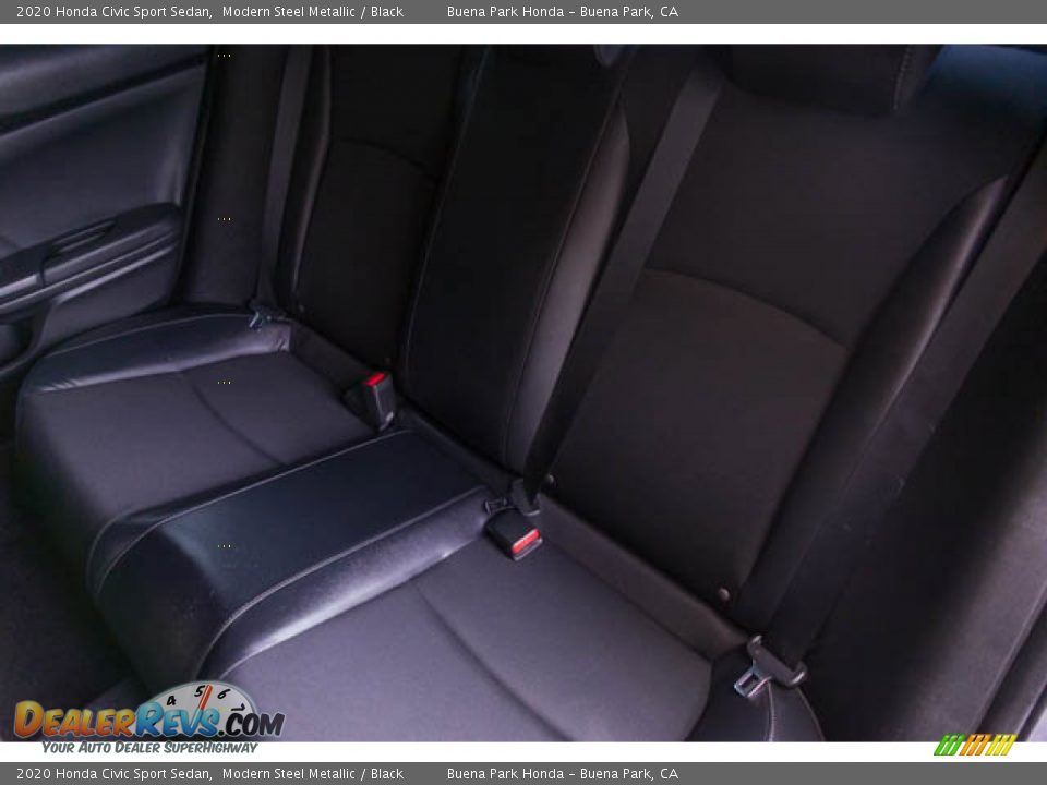 2020 Honda Civic Sport Sedan Modern Steel Metallic / Black Photo #18
