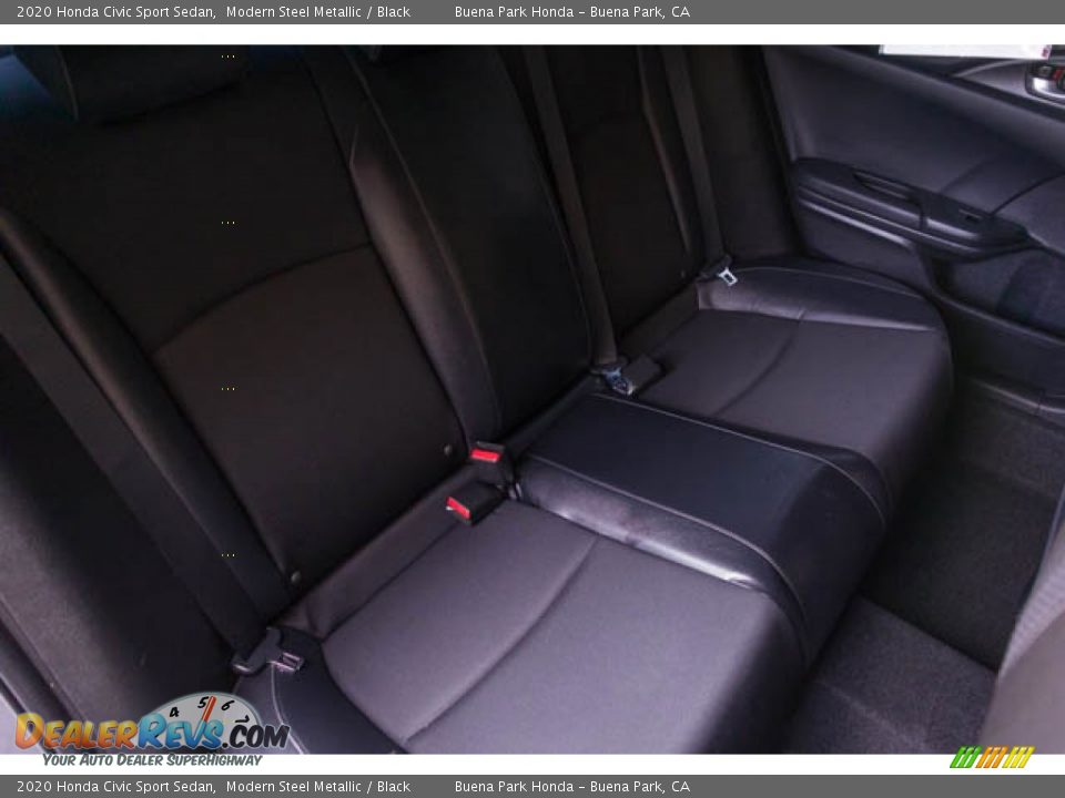 2020 Honda Civic Sport Sedan Modern Steel Metallic / Black Photo #20