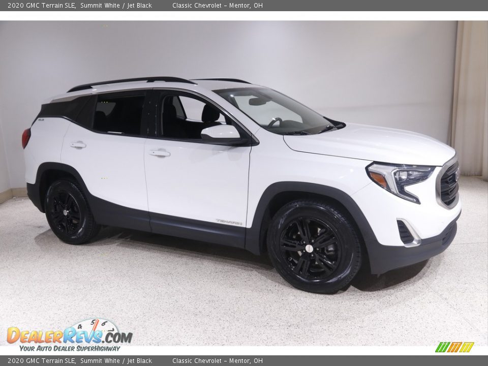 2020 GMC Terrain SLE Summit White / Jet Black Photo #1