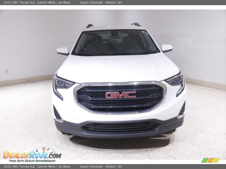 2020 GMC Terrain SLE Summit White / Jet Black Photo #2