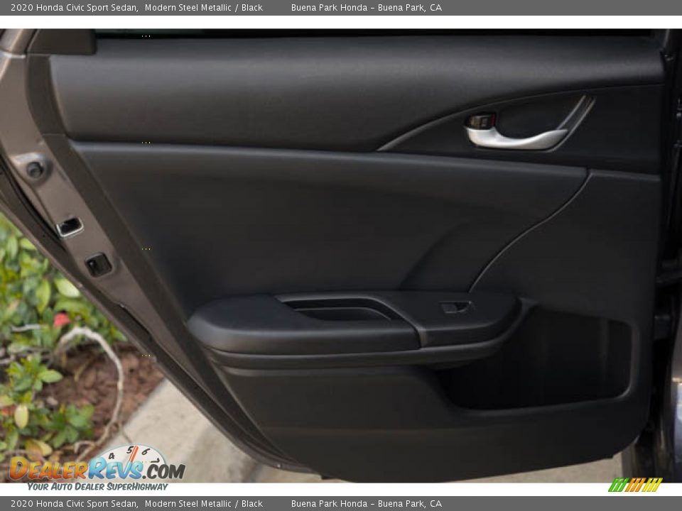 2020 Honda Civic Sport Sedan Modern Steel Metallic / Black Photo #29