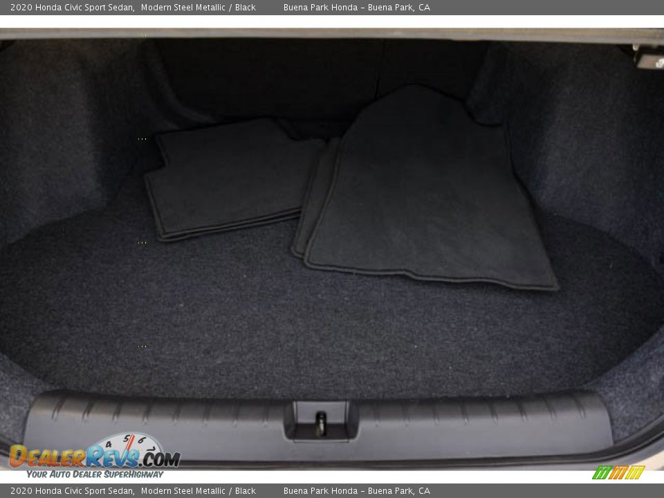 2020 Honda Civic Sport Sedan Modern Steel Metallic / Black Photo #30