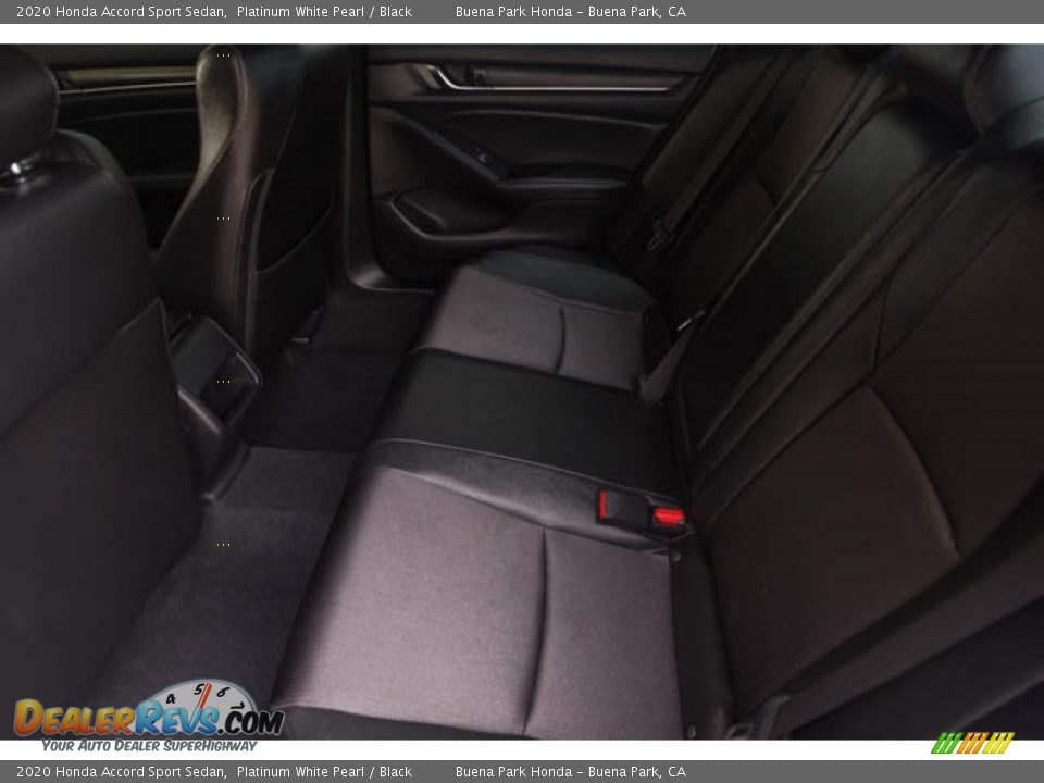 2020 Honda Accord Sport Sedan Platinum White Pearl / Black Photo #4