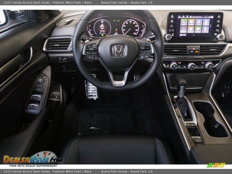 2020 Honda Accord Sport Sedan Platinum White Pearl / Black Photo #5