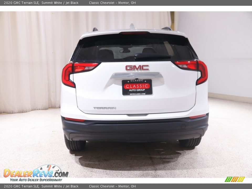 2020 GMC Terrain SLE Summit White / Jet Black Photo #19