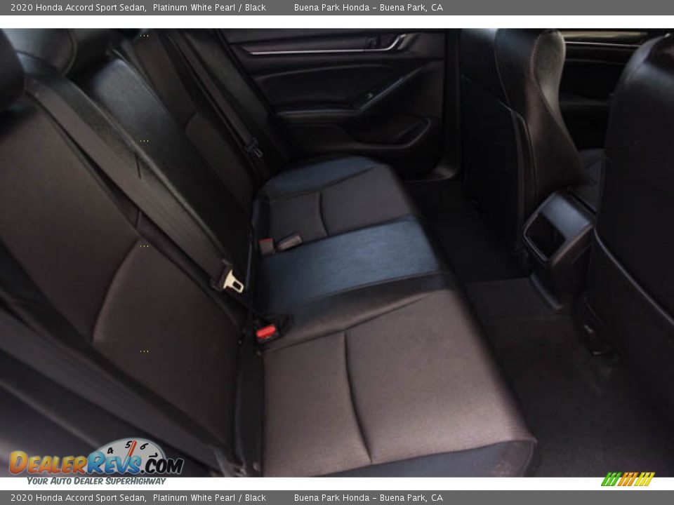 2020 Honda Accord Sport Sedan Platinum White Pearl / Black Photo #21