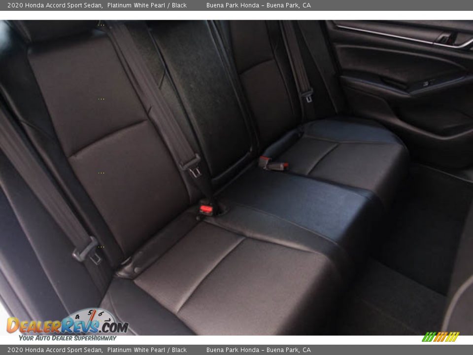 2020 Honda Accord Sport Sedan Platinum White Pearl / Black Photo #22