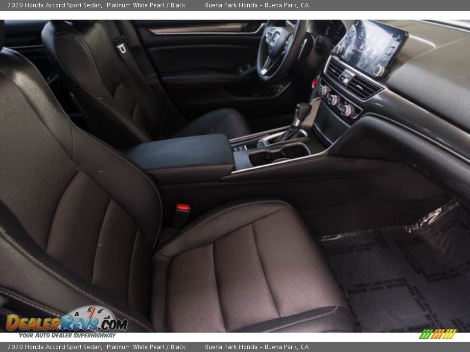 2020 Honda Accord Sport Sedan Platinum White Pearl / Black Photo #23