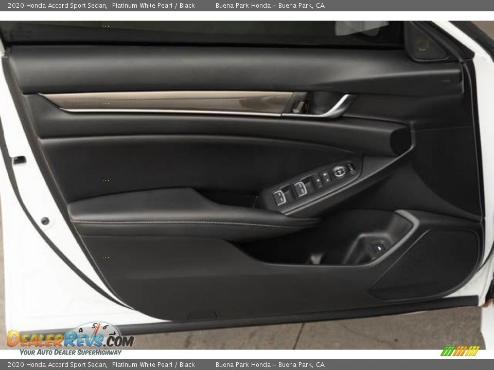 2020 Honda Accord Sport Sedan Platinum White Pearl / Black Photo #28
