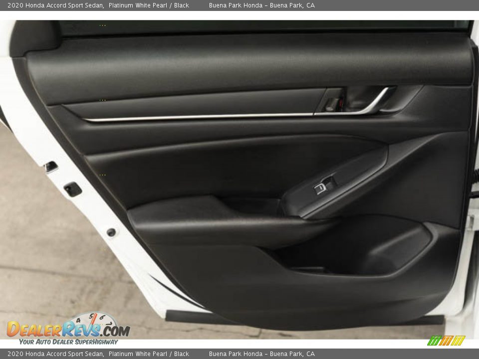 2020 Honda Accord Sport Sedan Platinum White Pearl / Black Photo #30