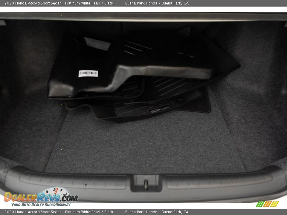 2020 Honda Accord Sport Sedan Platinum White Pearl / Black Photo #31
