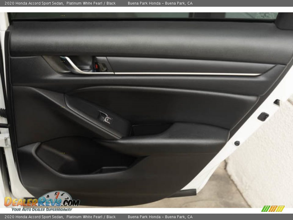 2020 Honda Accord Sport Sedan Platinum White Pearl / Black Photo #32