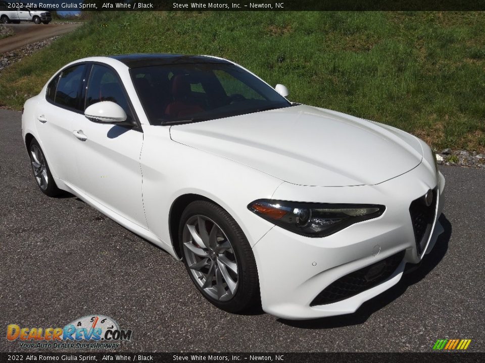 2022 Alfa Romeo Giulia Sprint Alfa White / Black Photo #4