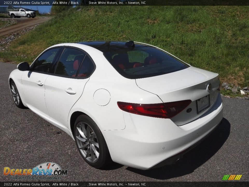 2022 Alfa Romeo Giulia Sprint Alfa White / Black Photo #8