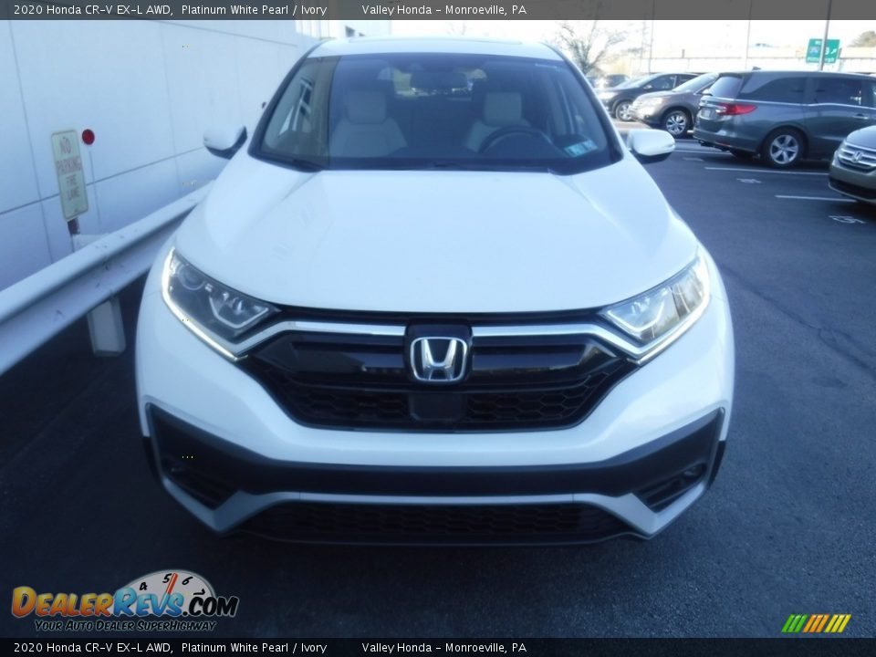2020 Honda CR-V EX-L AWD Platinum White Pearl / Ivory Photo #5
