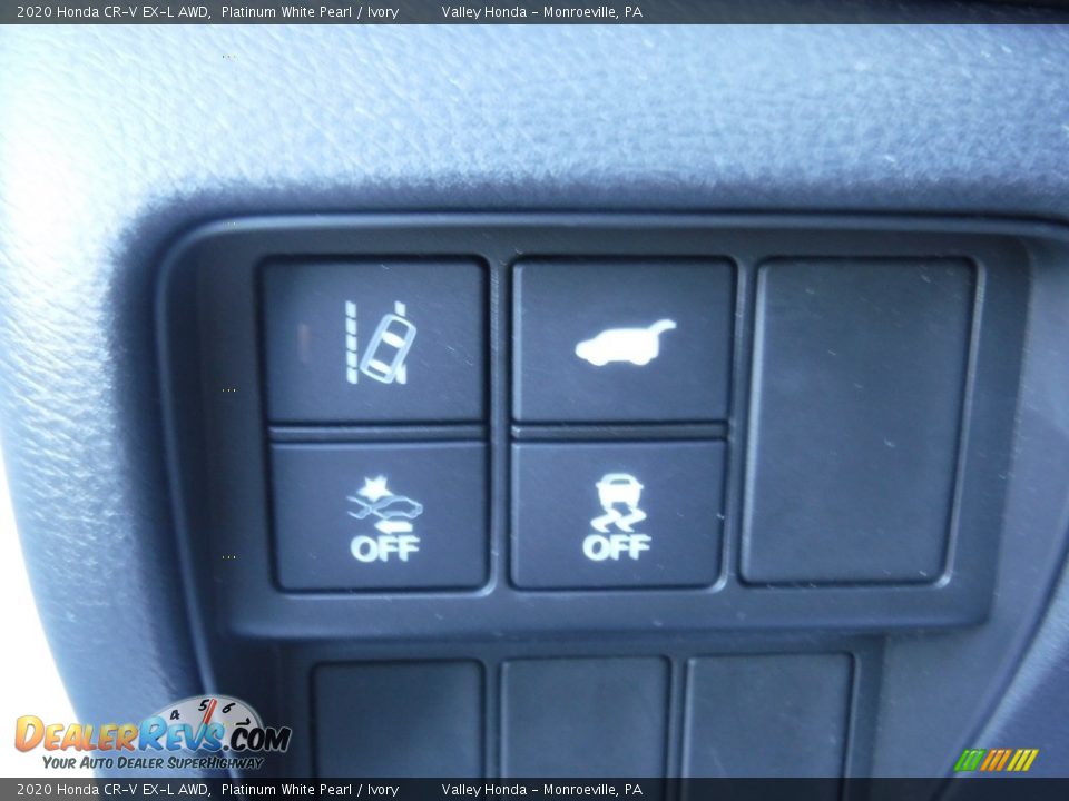 2020 Honda CR-V EX-L AWD Platinum White Pearl / Ivory Photo #13