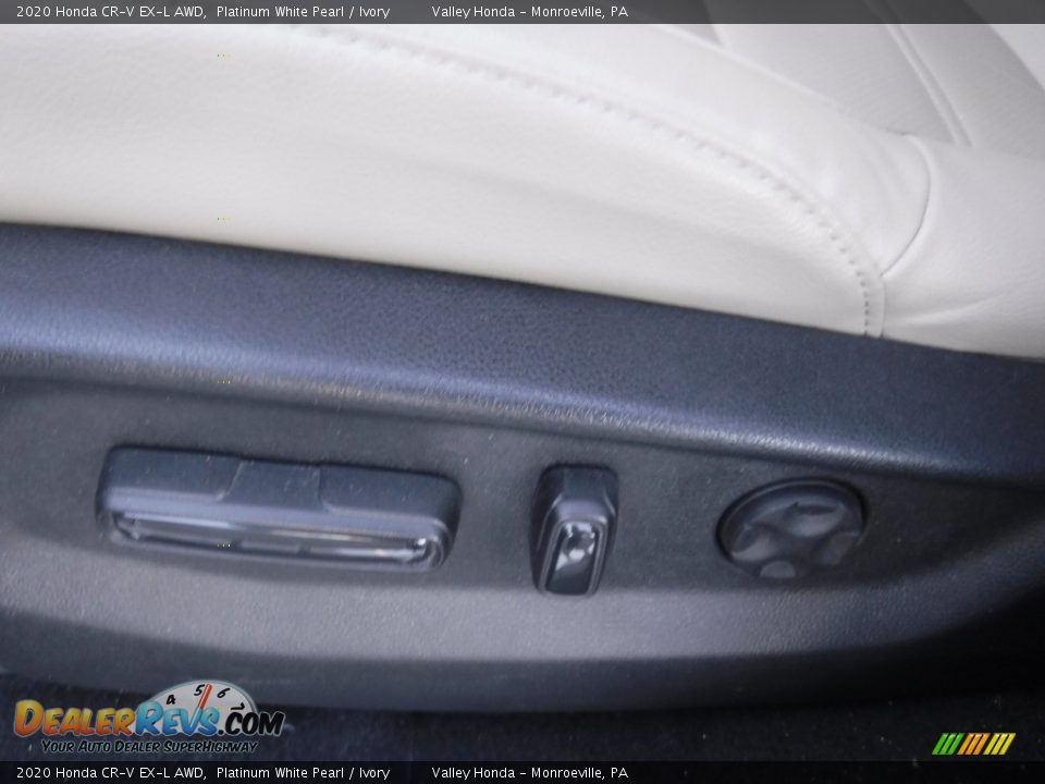 2020 Honda CR-V EX-L AWD Platinum White Pearl / Ivory Photo #16